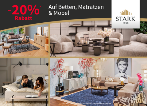 Jetzt 20% Rabatt auf Möbel & Betten